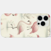 Extravagant Flamingo Case-Mate iPhone Hülle (Rückseite (Horizontal))