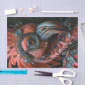 Extravagant Flamingo Seidenpapier (Handwerk)