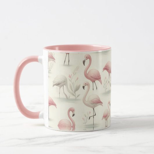 Extravagant Flamingo Tasse (Links)