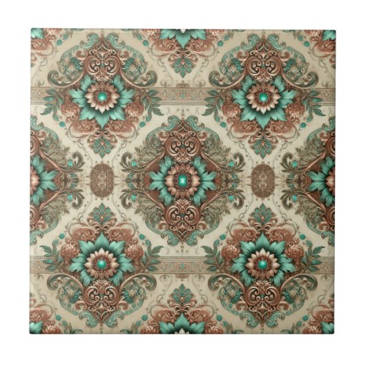 Extravagant Fliese (Vorderseite)