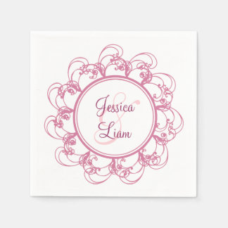 Extravagant Floral Napkin Serviette