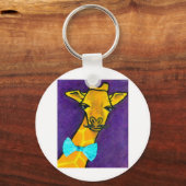 Extravagant Giraffe Schlüsselanhänger (Vorderseite)