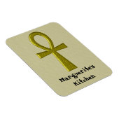 Extravagant Gold Ankh Flex Megnet Magnet (Rechte Seite)