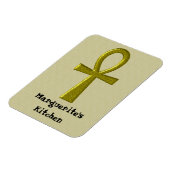 Extravagant Gold Ankh Flex Megnet Magnet (Linke Seite)