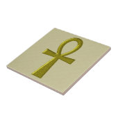 Extravagant Gold Ankh Tile Fliese (Seite)