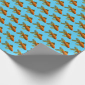 Extravagant Goldfish Geschenkpapier (Ecke)