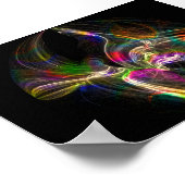 Extravagant Goldfish Poster (Ecke)