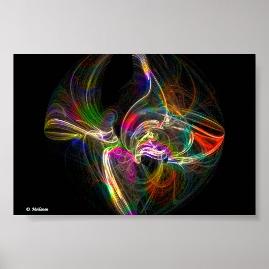 Extravagant Goldfish Poster (Vorne)