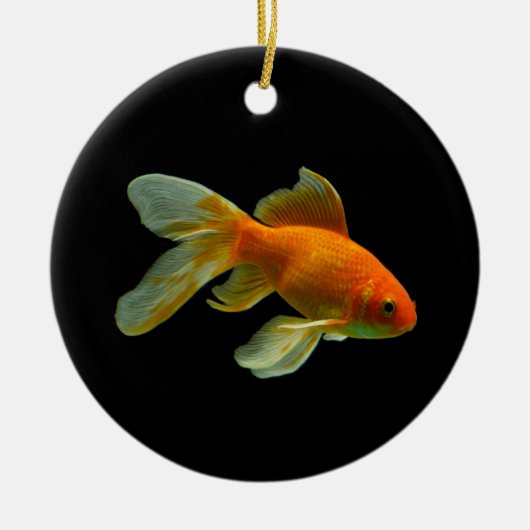 Extravagant Goldfish Weihnachtsschmuck (Vorne)