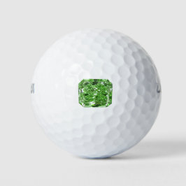 Extravagant grüner Diamant Golfball