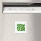 Extravagant grüner Diamant Magnet (In Situ (Geschirrspüler))