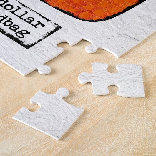 Extravagant Handbag Jigsaw Puzzle - Funny Purle (Seite)