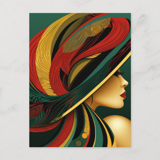 EXTRAVAGANT HAT PARADE #10 POSTKARTE