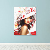 EXTRAVAGANT HAT PARADE #2 LEINWANDDRUCK (Insitu (Holzboden))