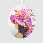 EXTRAVAGANT HAT PARADE #4 ORNAMENT (Vorderseite)