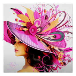 EXTRAVAGANT HAT PARADE #4 POSTER