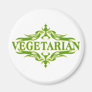 Extravagant in grün - vegetarisch magnet