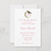 Extravagant in Rosa Abschluss Ankündigung (Vorderseite)