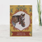 "Extravagant" Jamie Dankeskarte (Vorderseite)