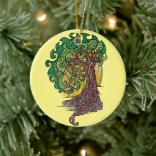 Extravagant Keramik Ornament