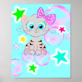 Extravagant Kitten - Poster (Vorne)