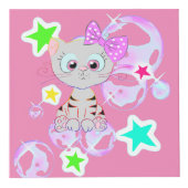 Extravagant Kitten - Würfel (Vorderseite)