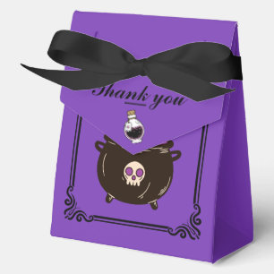 Extravagant Lila Magick Halloween Geschenkschachtel