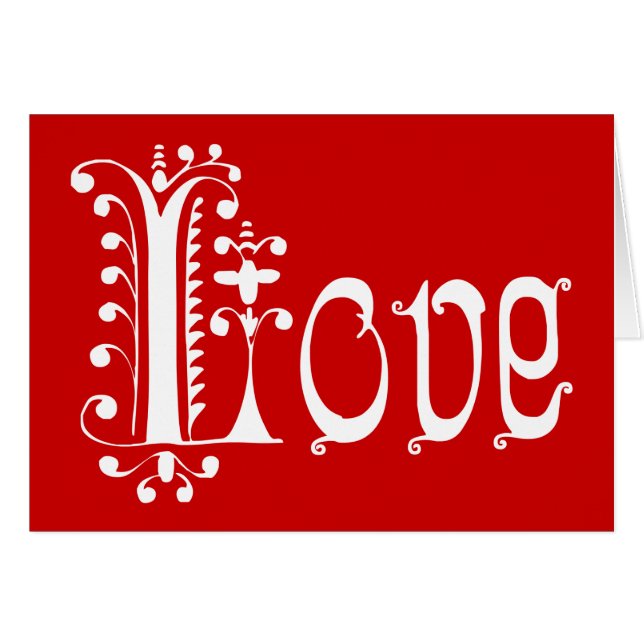 Extravagant Loopy Liebe (Vorderseite (Horizontal))