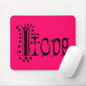 Extravagant Loopy Liebe Mousepad (Mit Mouse)