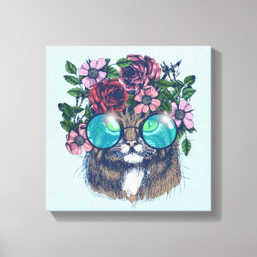Extravagant Maine Coon Leinwanddruck (Vorderseite)