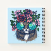 Extravagant Maine Coon Notizblock (Rückseite)