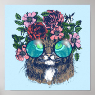 Extravagant Maine Coon Poster