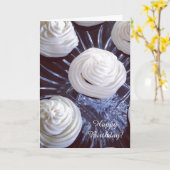 Extravagant Mattierter Geburtstag Karte (Gelbe Blume)