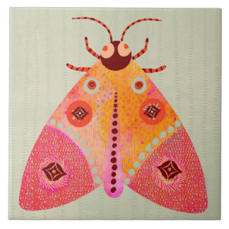 Extravagant Moth Keramik Küche Tile Fliese