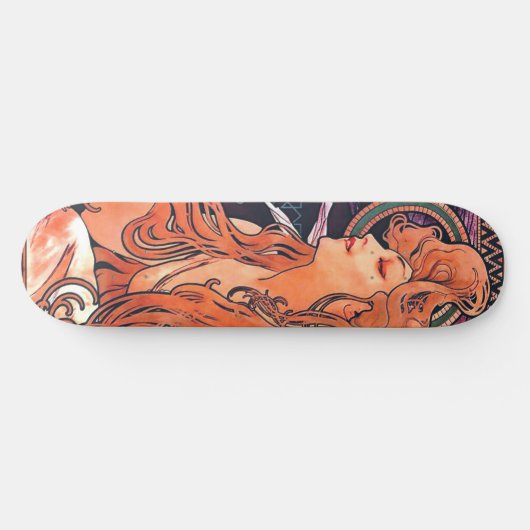 Extravagant Mucha Skateboard (Horizontal)