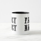 Extravagant Nancy Nickname Tasse (Zentrum)