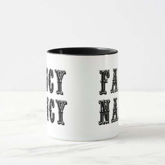 Extravagant Nancy Nickname Tasse (Zentrum)