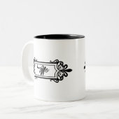 Extravagant Nr. Zweifarbige Tasse (Vorderseite Links)