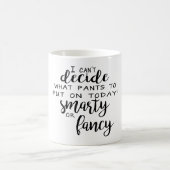 Extravagant oder Smarty keucht Tasse (Mittel)