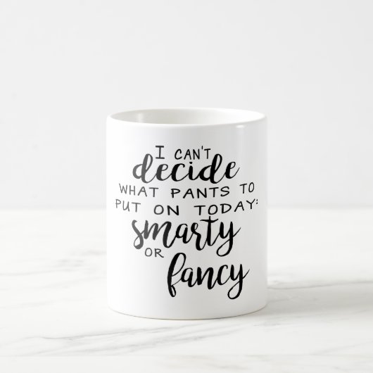 Extravagant oder Smarty keucht Tasse (Mittel)