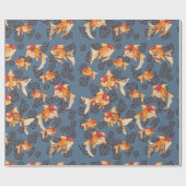 Extravagant Oranda Goldfish Geschenkpapier (Flach)