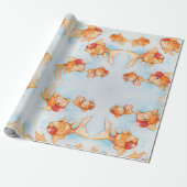 Extravagant Oranda Goldfish Geschenkpapier (Ungerollt)