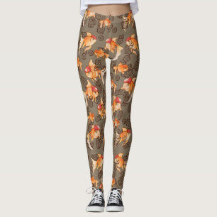 Extravagant Oranda Goldfish Leggings