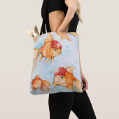 Extravagant Oranda Goldfish Tasche (Von Nahem)