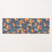 Extravagant Oranda Goldfish Yogamatte (Vorderseite (Horizontal))