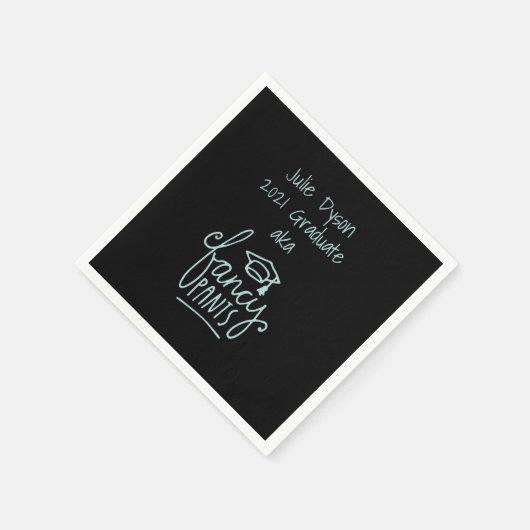 Extravagant Pants Funny Abschluss Custom Serviette (Ecke)