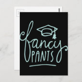 Extravagant Pants Funny Grad Postkarte (Vorne/Hinten)