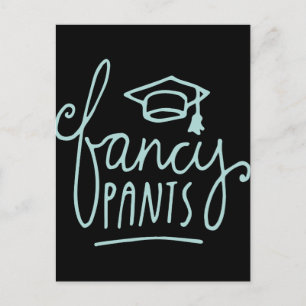Extravagant Pants Funny Grad Postkarte