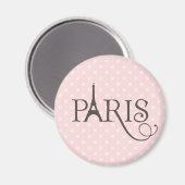 Extravagant Paris Magnet (Vorderseite/Rückseite)