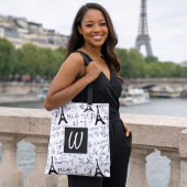 Extravagant Paris Monogram Tasche